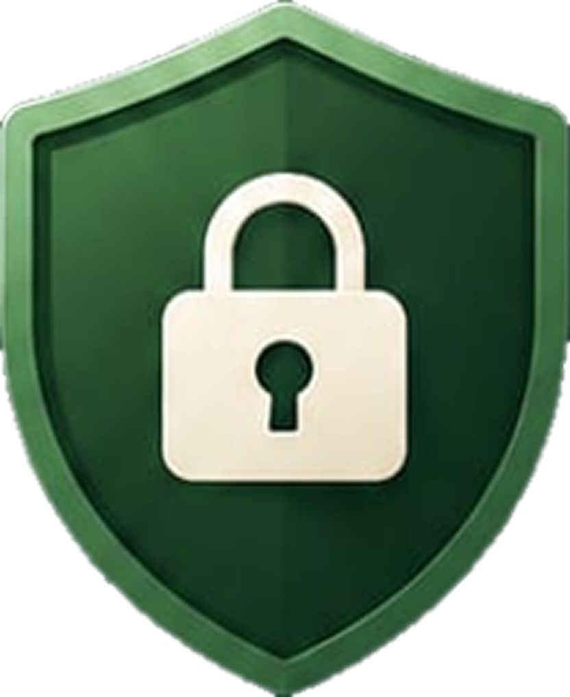 Lock shield icon